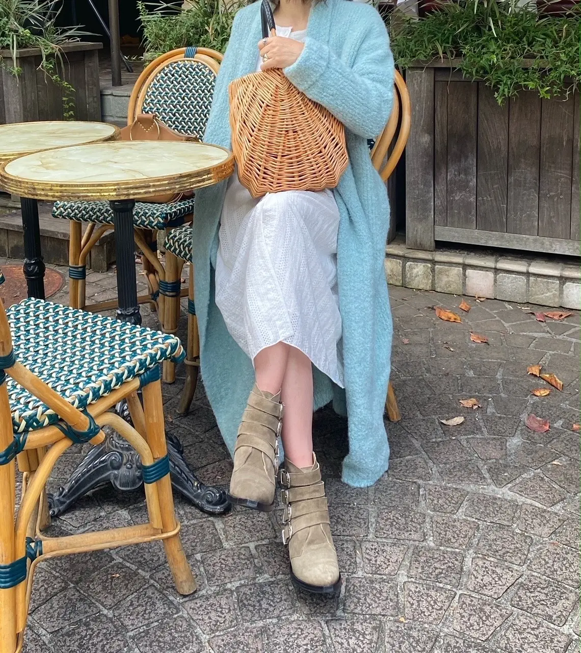 華組　ブーツコーデ