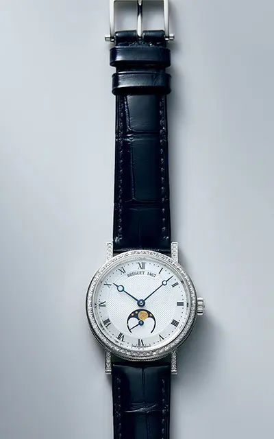 芸術作品のようなブレゲのクラシック ムーンフェイズ レディ