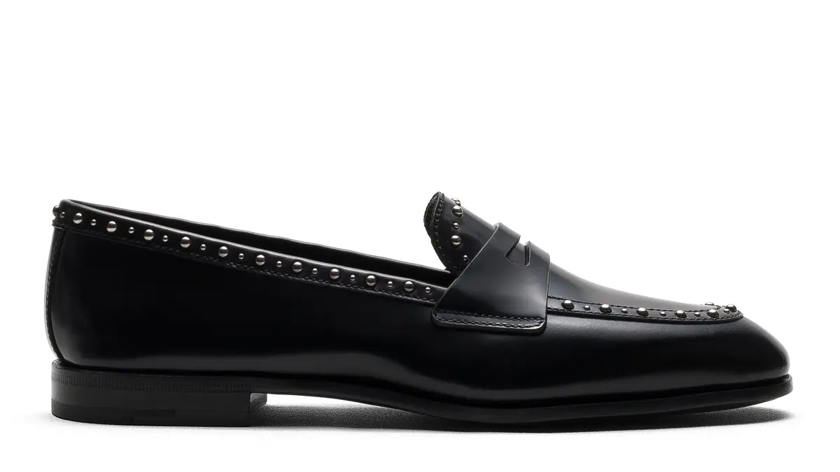 2026春 新作靴 チャーチ スタッズローファー 