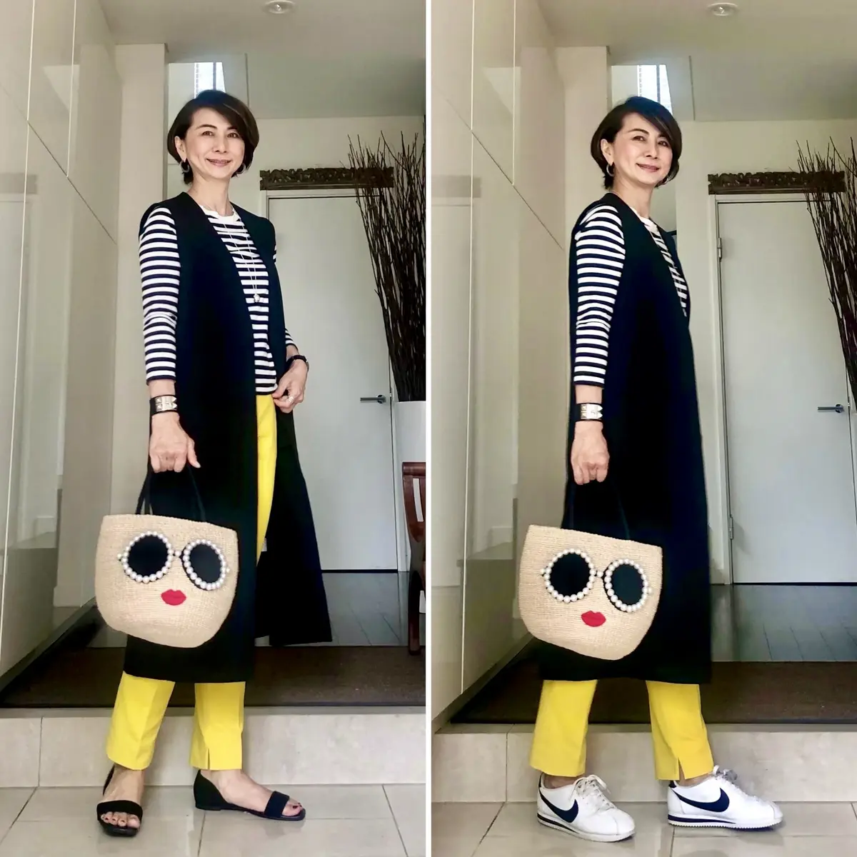 鮮やかきれい色パンツコーデ　の画像_3