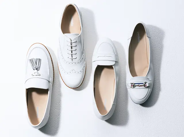 この春履きたい、白い靴をバリエーション豊富にラインナップ！