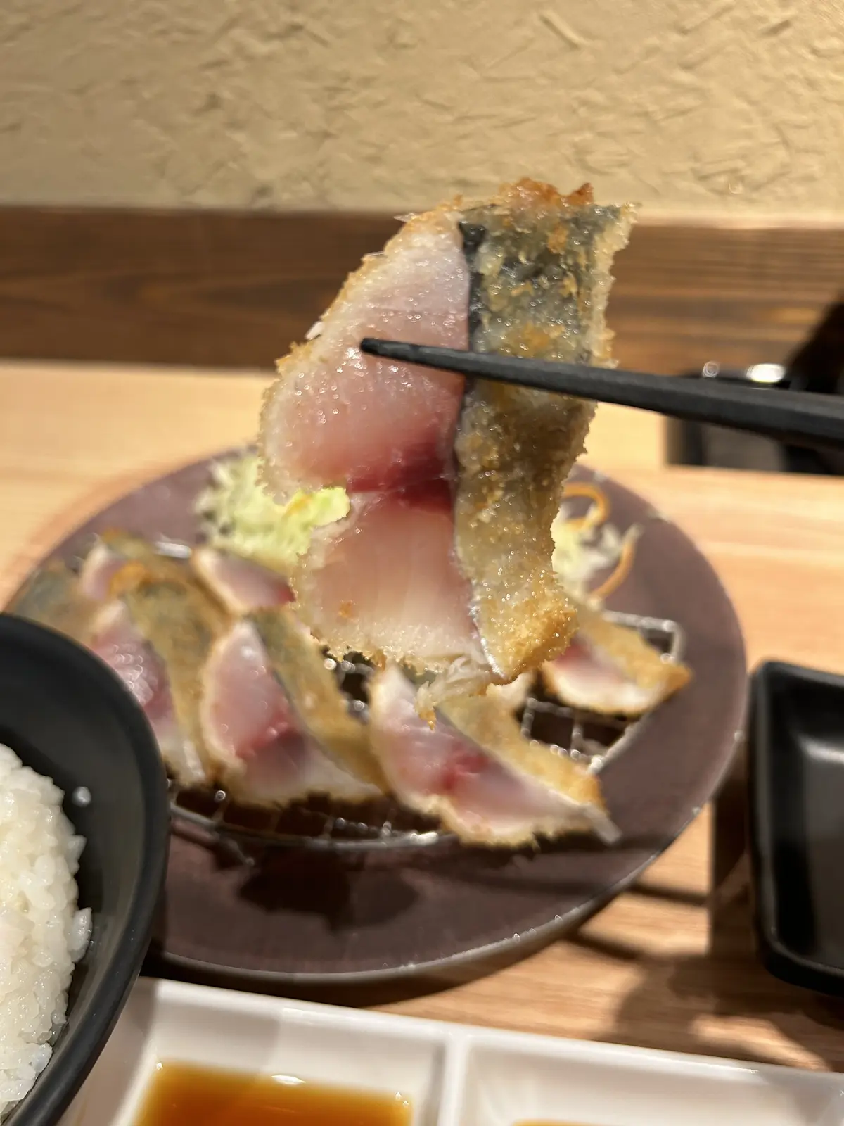 小田原のさじるし食堂さんの『半生アジフラの画像_4