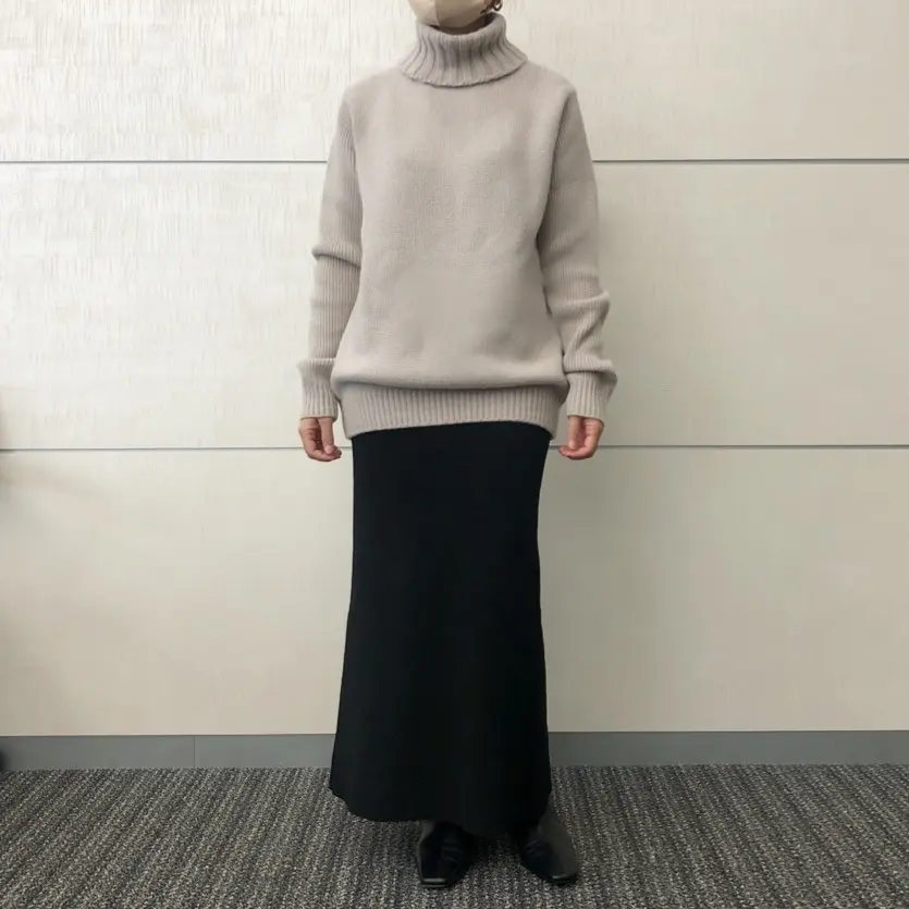 【50代 ニット】4サイズ着比べ！ SLの画像_5