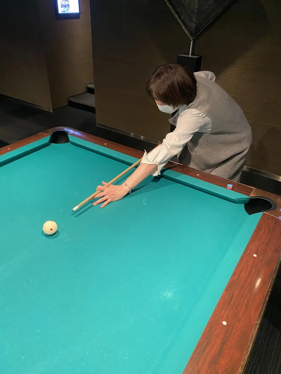 ビリヤード　ショット