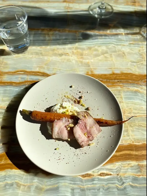 にんじんとベーコン