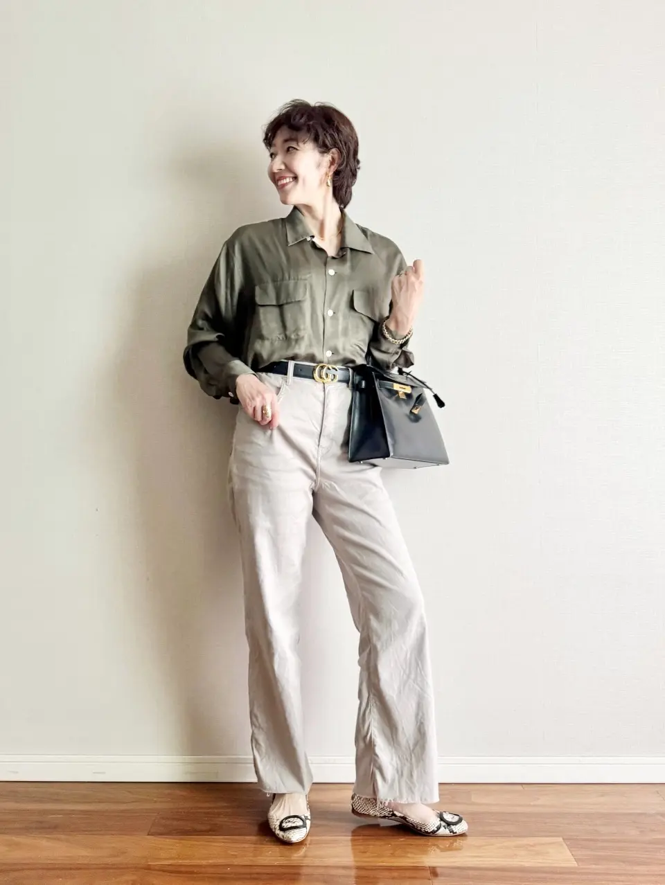 RED CARD TOKYO × éclat リネン混デニム 14