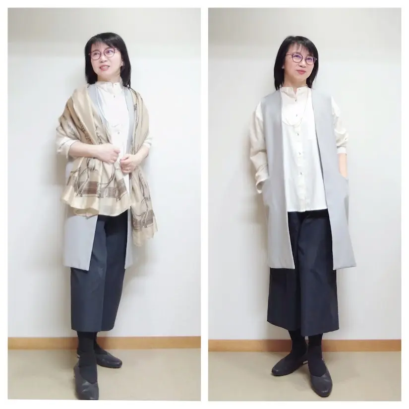 10月下旬　アラフィフ秘書お仕事毎日服の画像_2