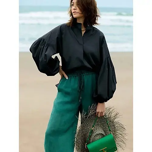 GALLARDAGALANTE×eclat 袖ボリュームブラウス ￥19,800