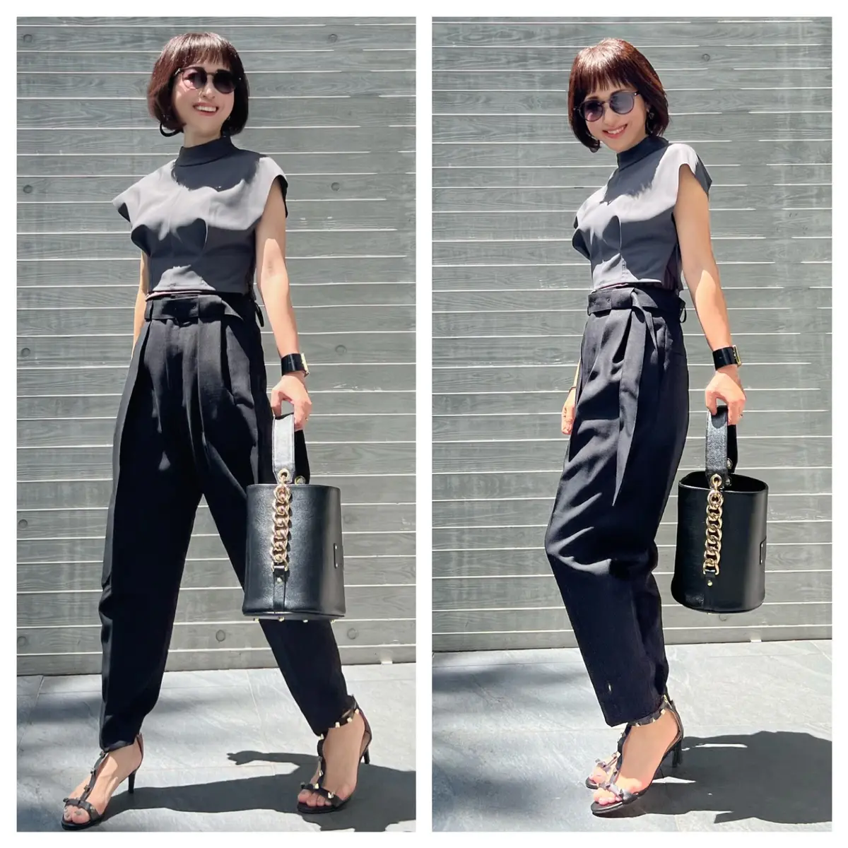 夏の黒パンツ3スタイル‼︎の画像_11