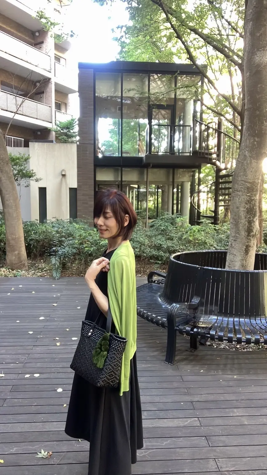 ショートボブ　jマダム   ヘアカット　ヘアスタイル　ショート　ユニクロ　かごバッグ　チェベレ　WPC