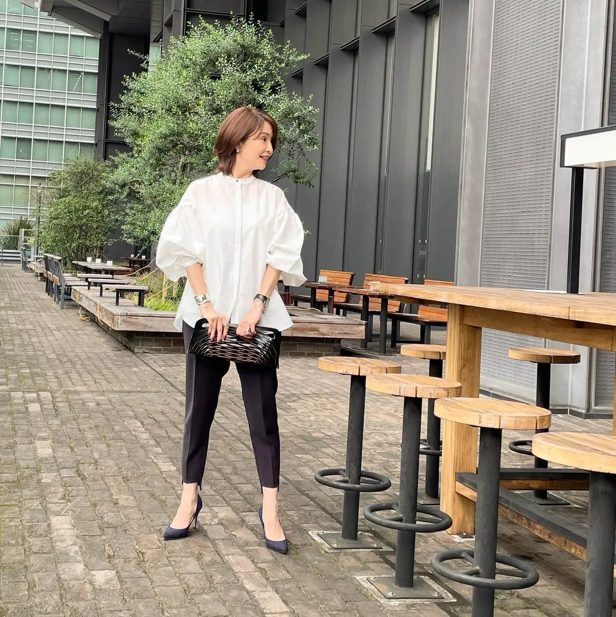 白シャツコーデ♡パンツとスカート　の画像_2