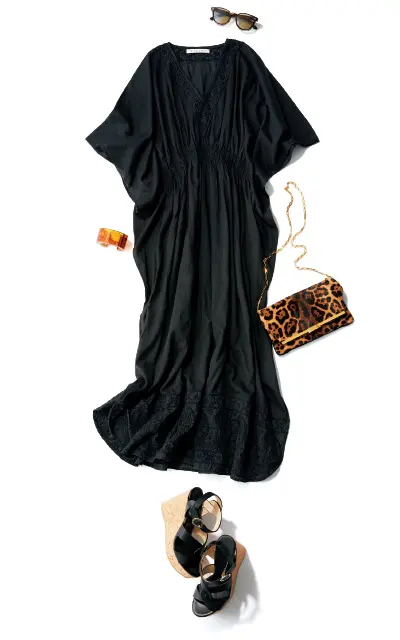 マキシ丈ワンピース2