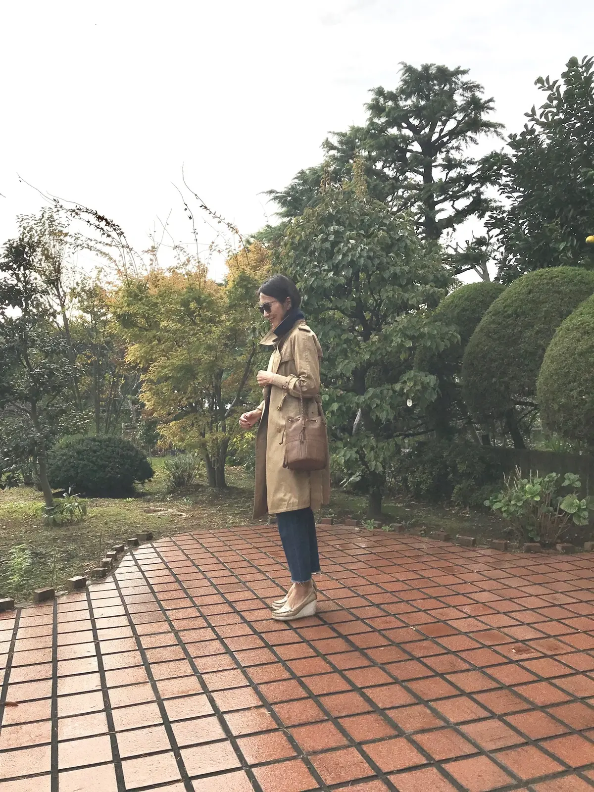 お気に入りのトレンチコートで京都へ♪の画像_2