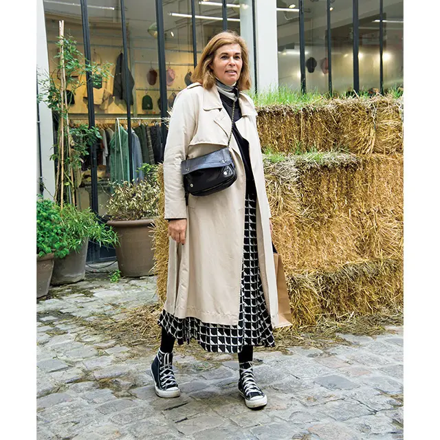 パリ＆ミラノマダム　「バッグ」は重心高め＆斜めがけで脚長効果