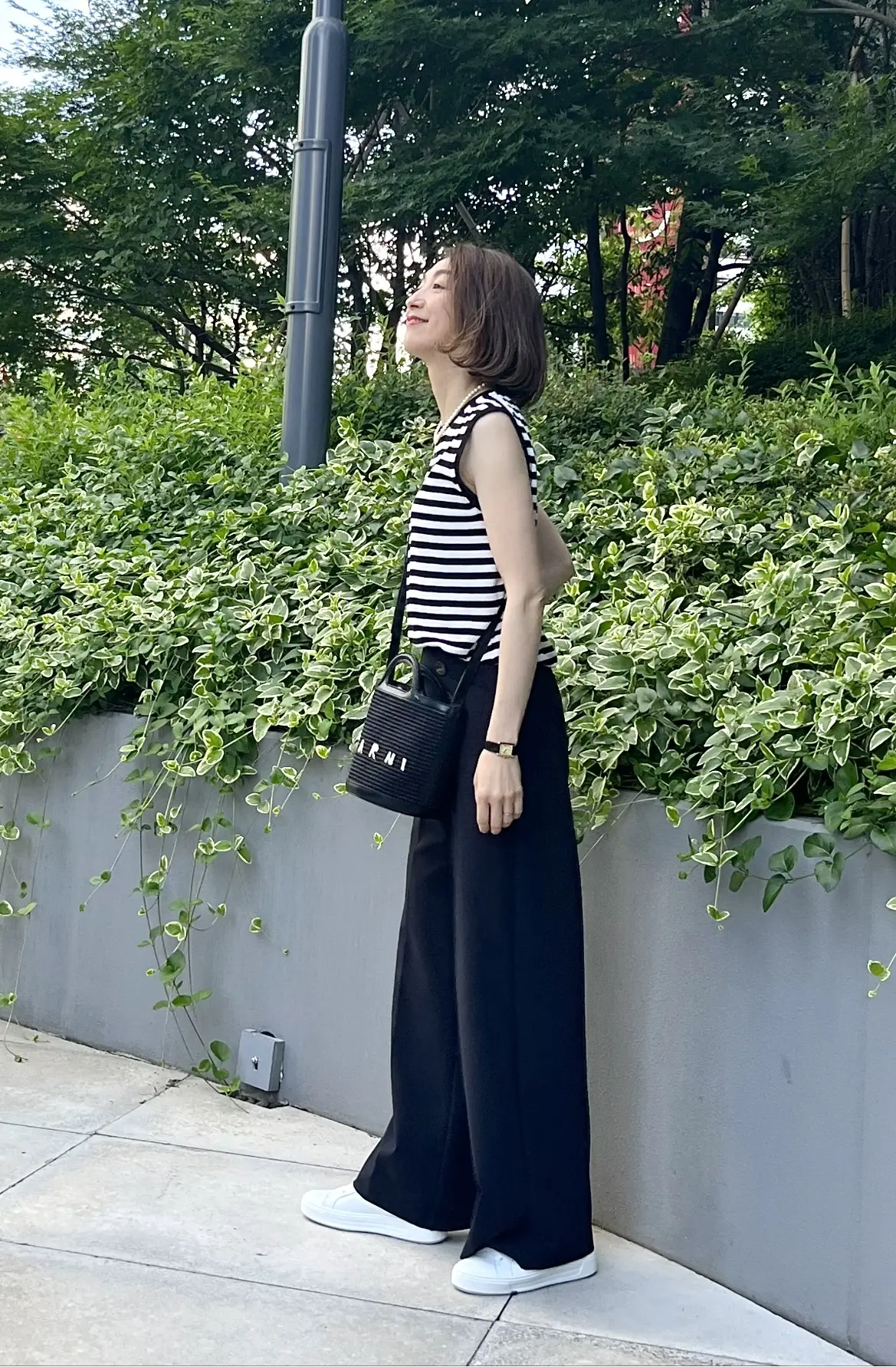 白黒コーデ4style★☆初めての美術館の画像_14