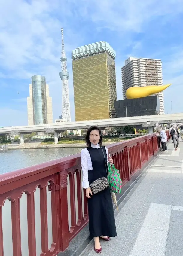 首都高　東京スカイツリー　アサヒビール金の炎　隅田川