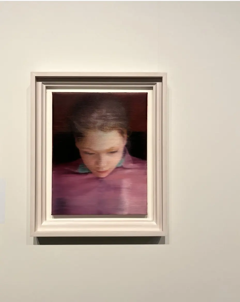 グレーワンピで駆け込みリヒター展。の画像_3