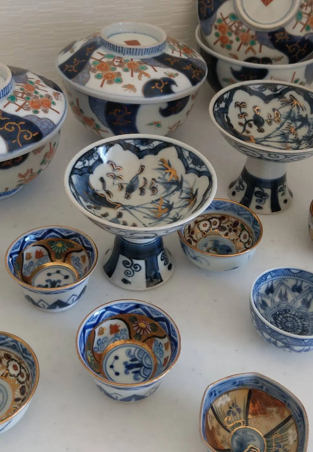 祖父の家の蔵にあった骨董の器たち