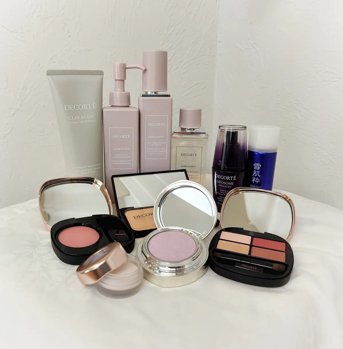 COSME DECORTEで買い揃えたメイクグッズ達