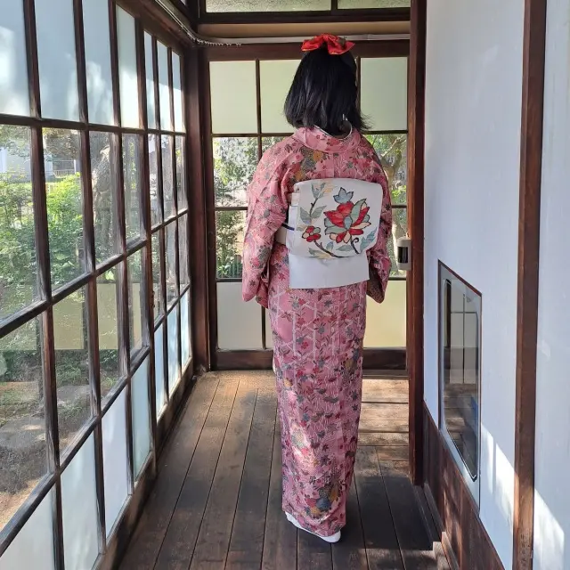 着物姿で歴史探訪の画像_2