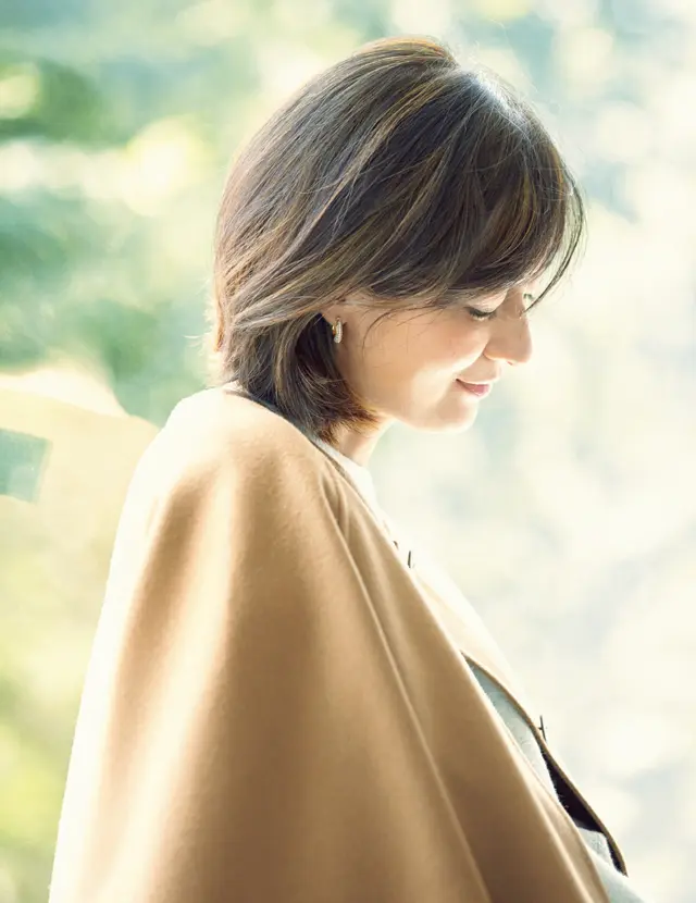 コートスタイルの富岡佳子