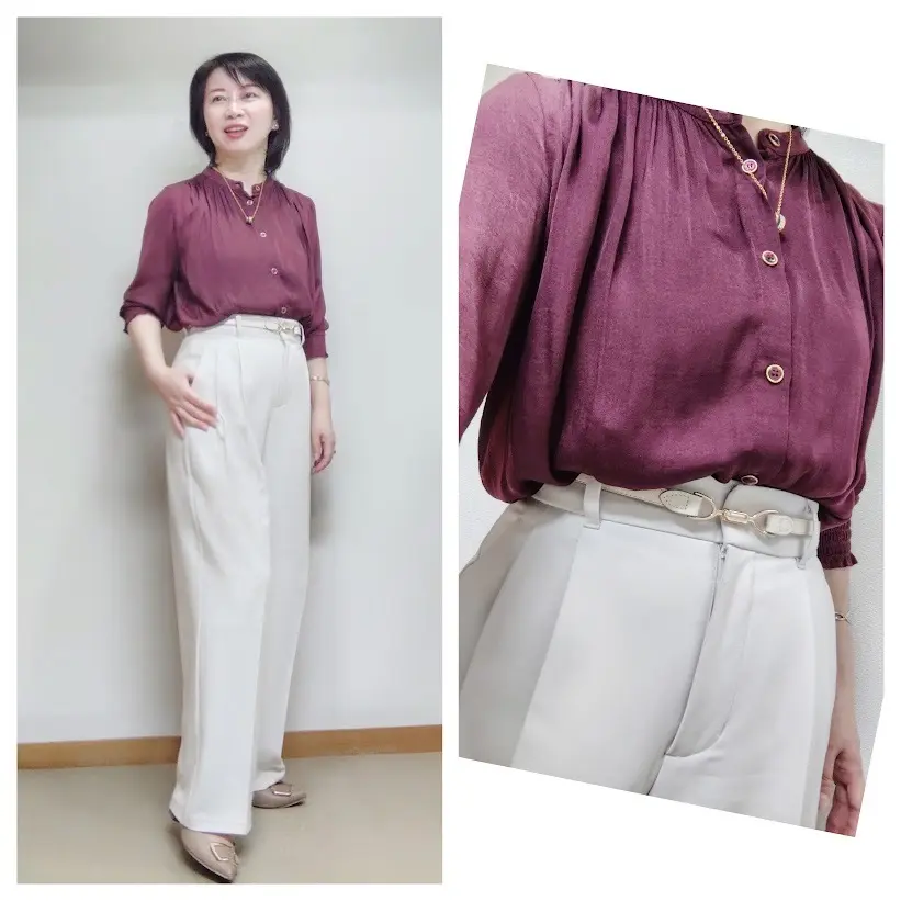 10月初旬。アラフィフ秘書お仕事毎日服の画像_2