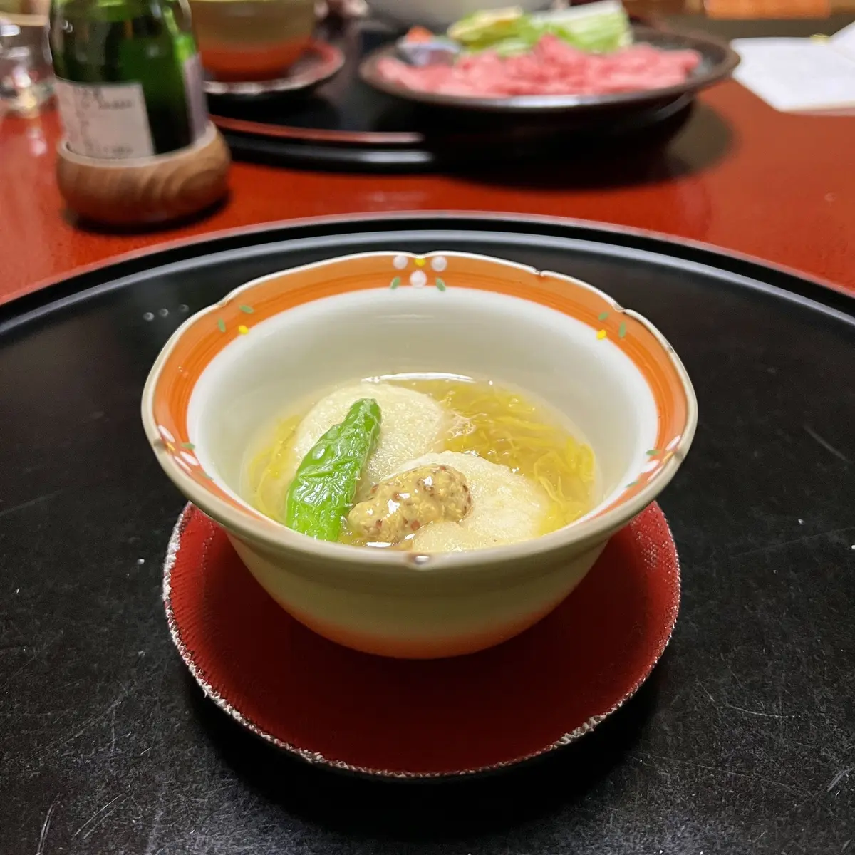 由布院　旅館「旅亭 田乃倉」　夕食