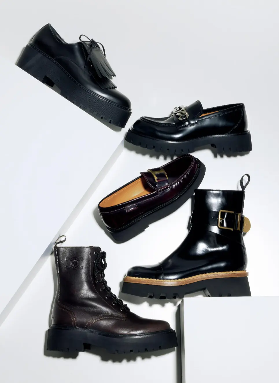 「大胆なボリュームソール」  で攻める！