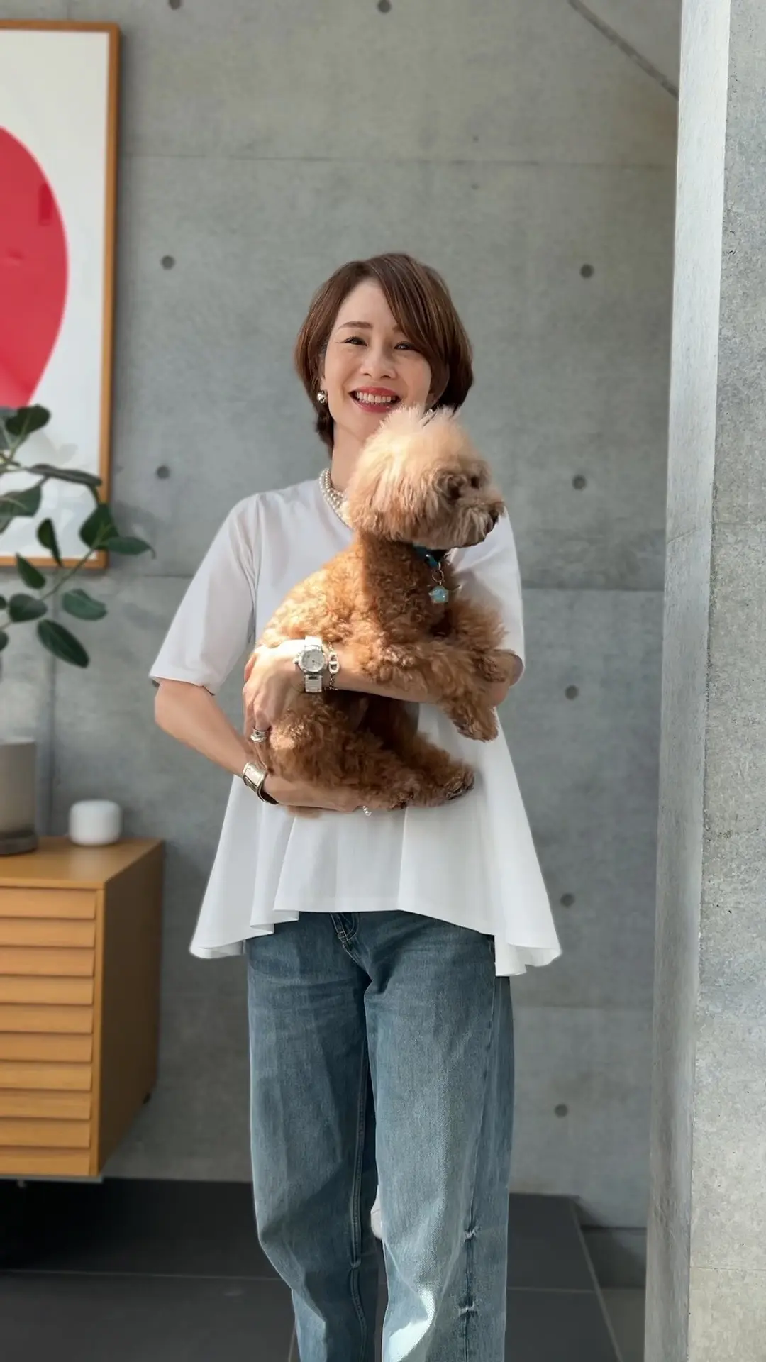 「ペプラムトップス」セルフコーデ3スタイの画像_3