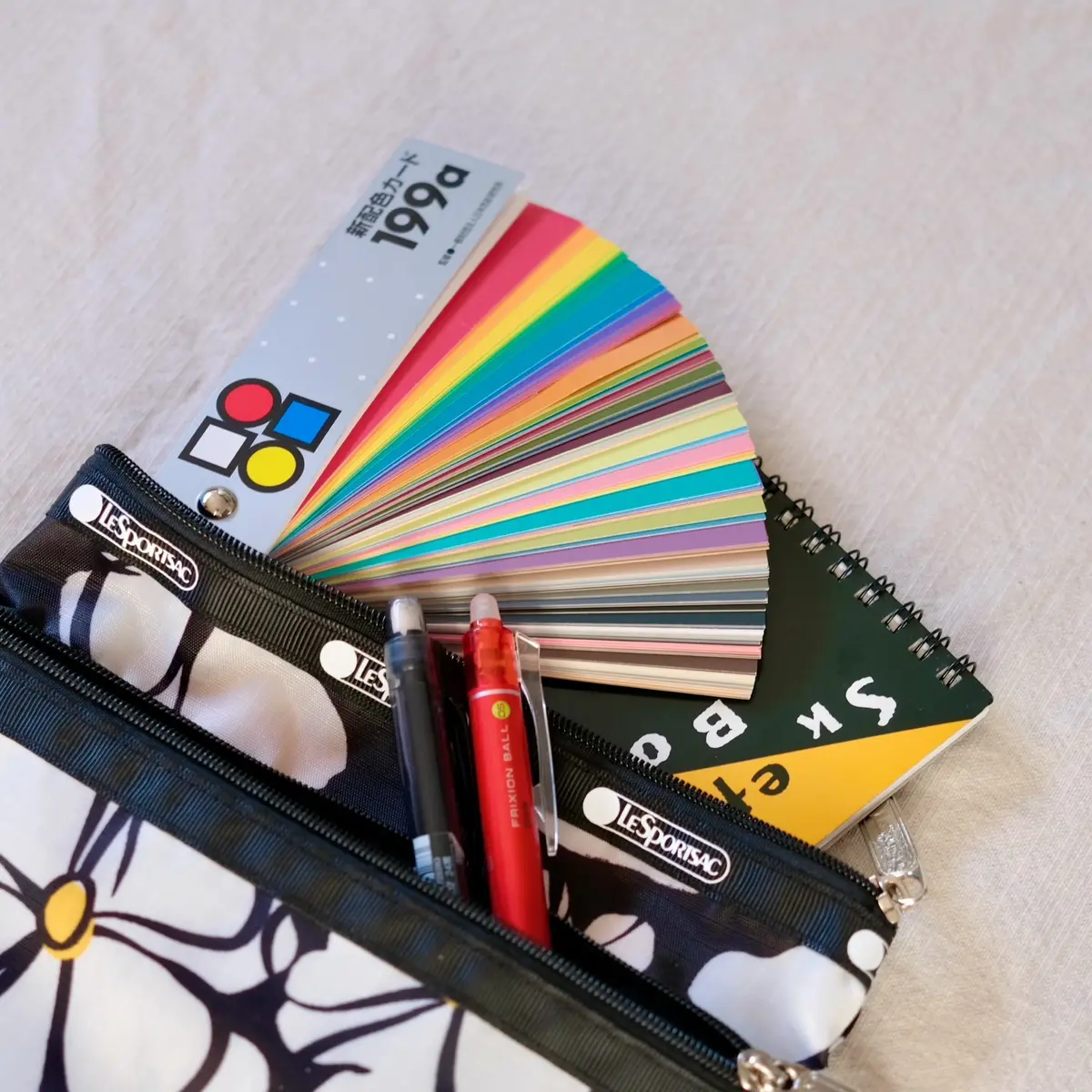 【エクラ4月号付録】レスポートサック × エクラ「大人の花柄ポーチ」