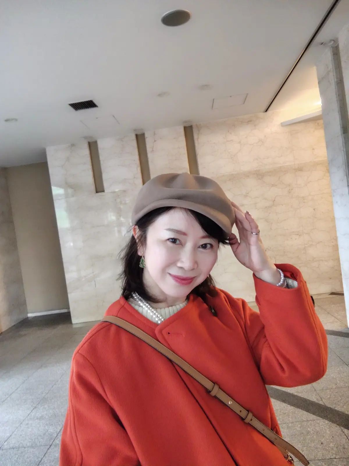 この冬お気に入りの帽子でローラン・ペリエの画像_1