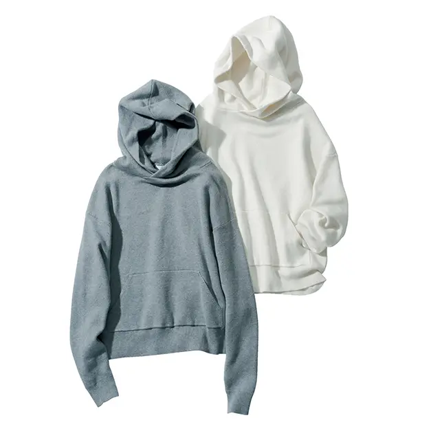 「ソーノ」のニットフーディ