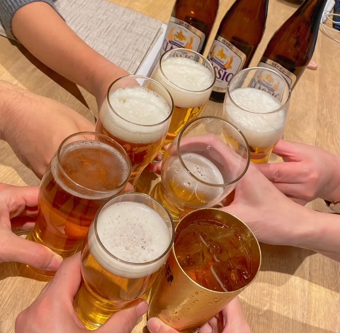 もはや打ち上げもliveとセットです