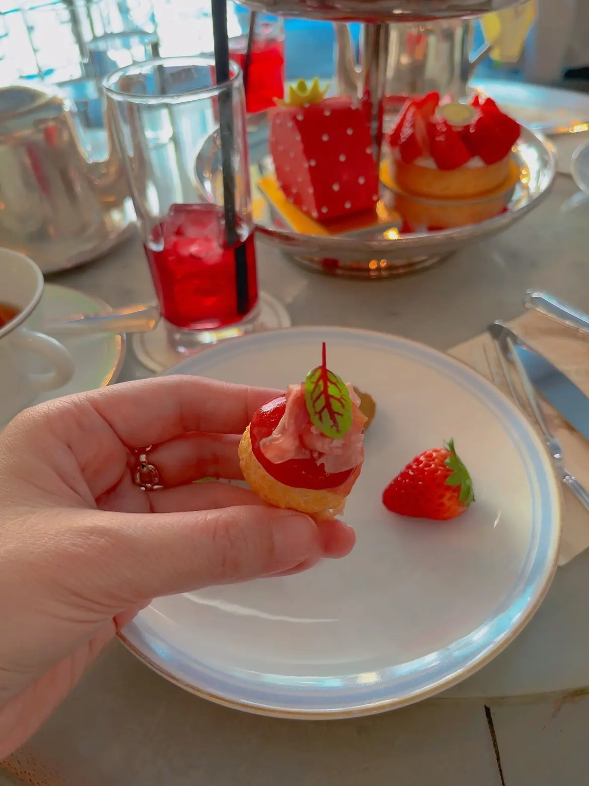 セイボリーも一つ一つ美味しくて