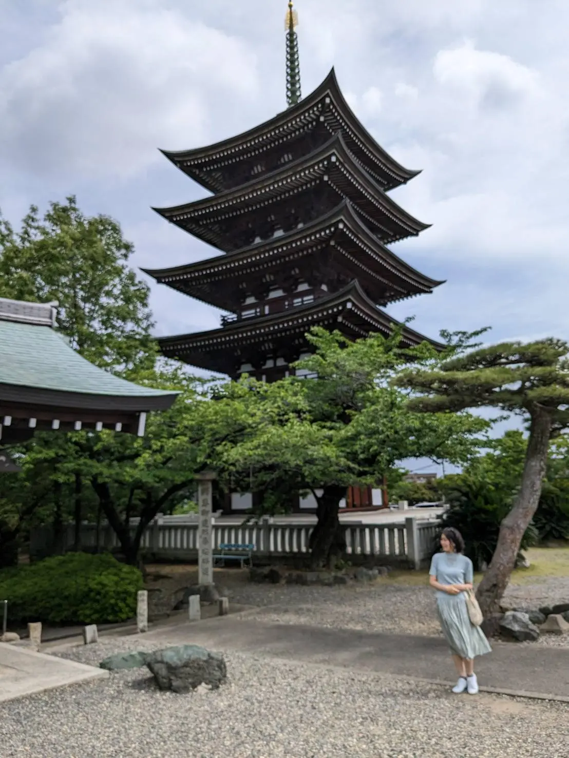 日泰寺の五重塔