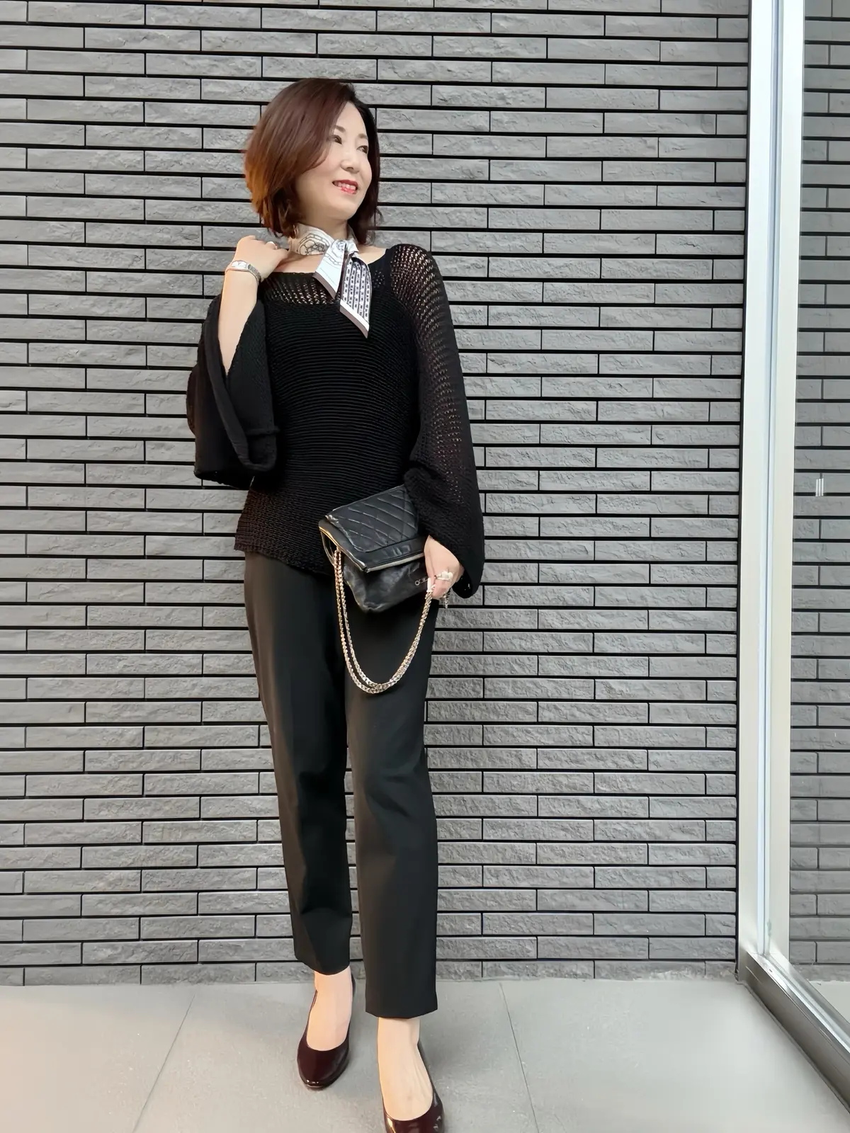 夏の終わりにユニクロパンツで上品ホテルラの画像_8