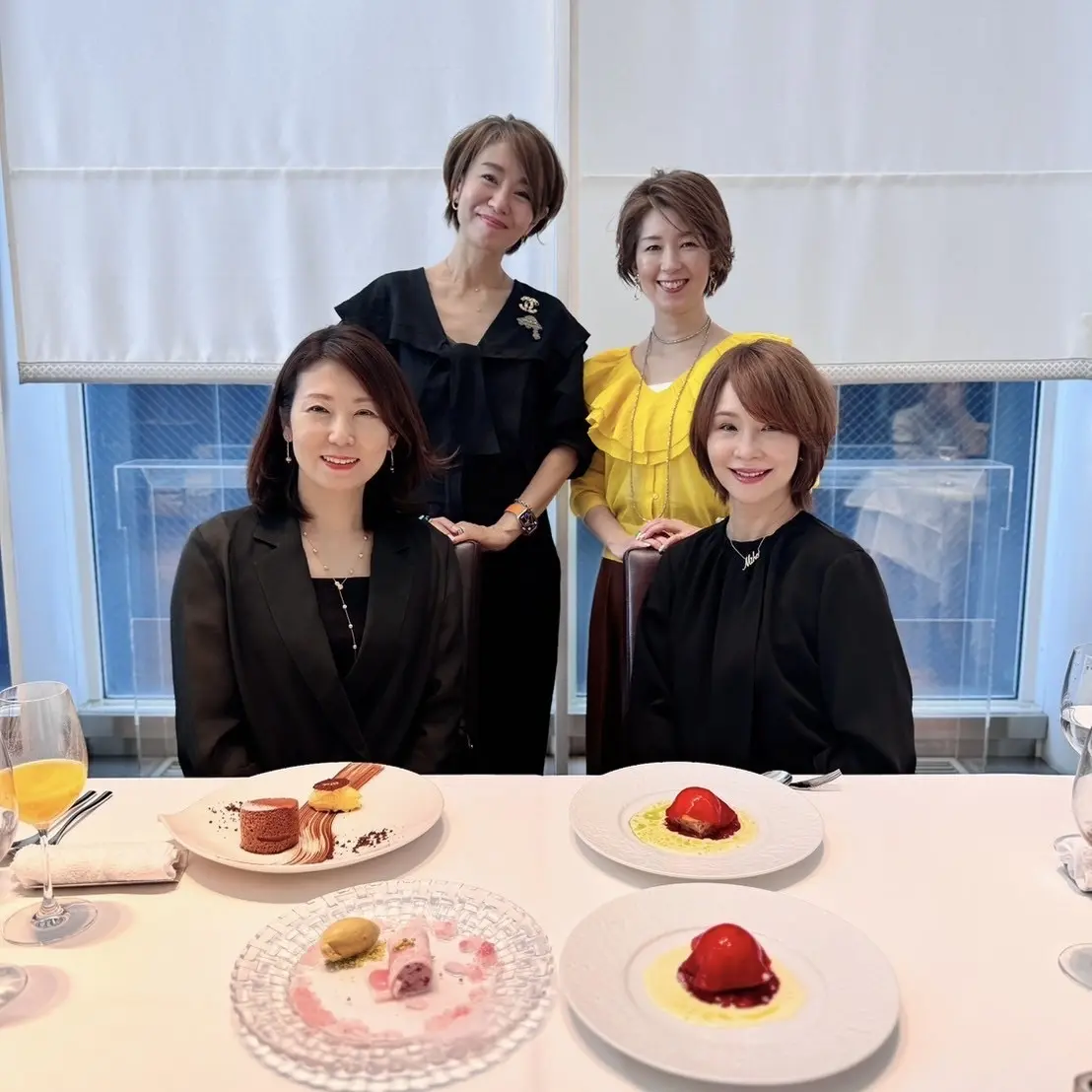 初めましての銀座ランチは太陽色のニットでの画像_1