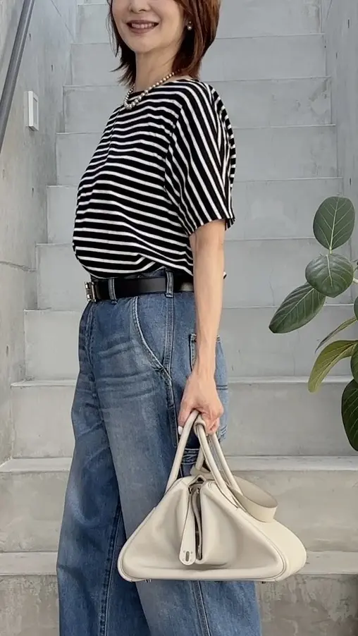 エクラ別注！［大人のボーダーT］真夏の4の画像_4