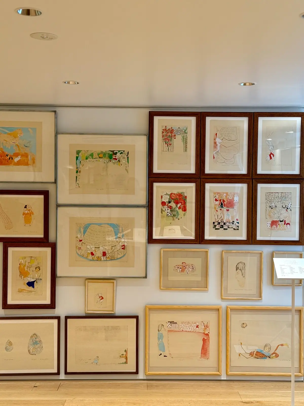 山本容子　山本容子版画展　　不思議の国のアリス　