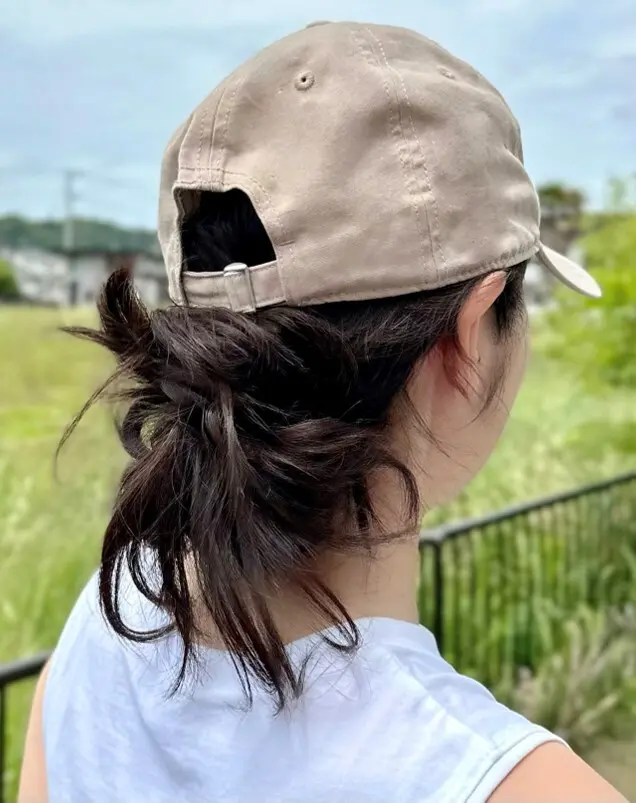 エクラ 華組 松ヶ崎由紀子の帽子スタイル後姿