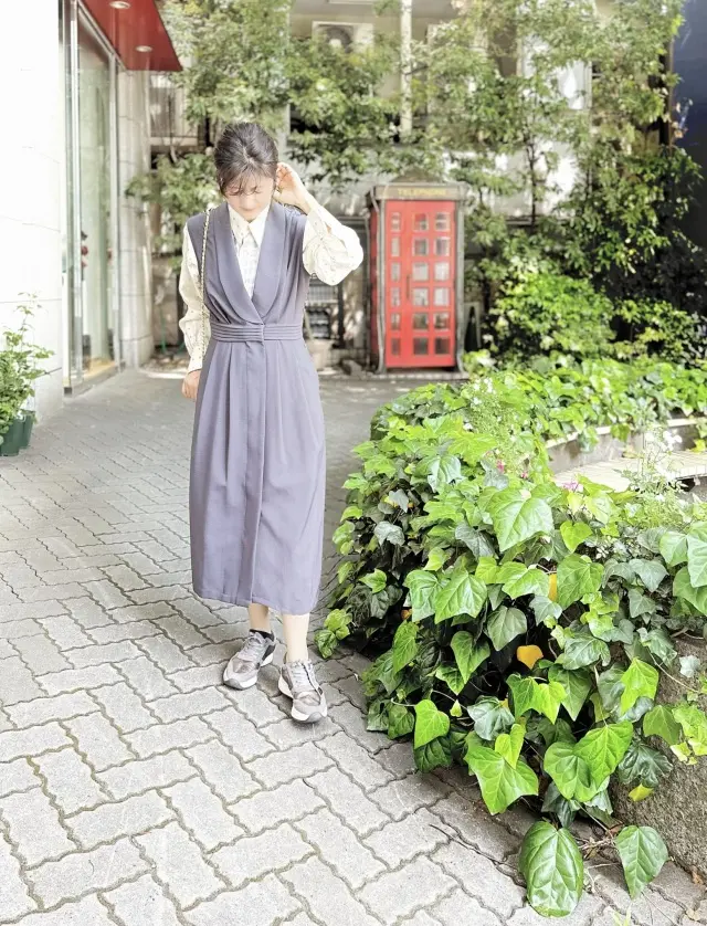 ジレワンピースでお誕生日会ランチへの画像_10