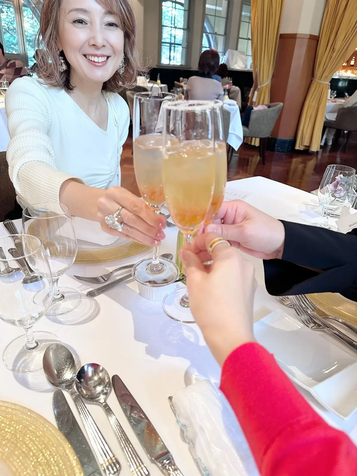 初めましての華組の倉爪佐和さんが関西へ帰の画像_5