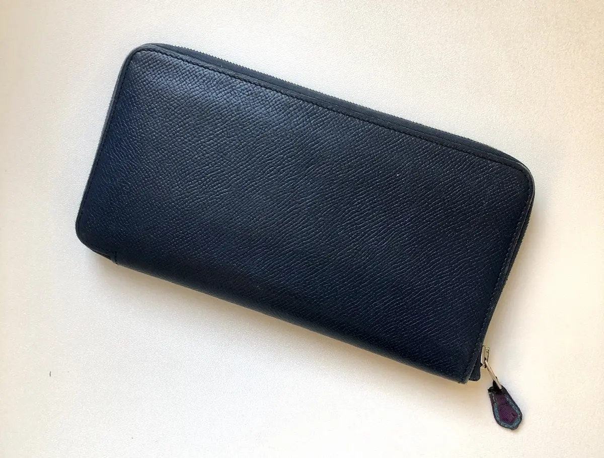 エルメス　アザップ　ネイビー