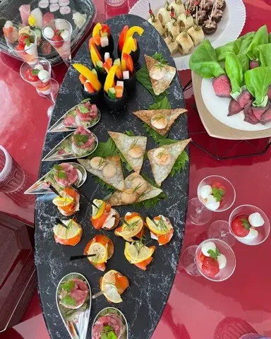 義母とのお祝いは、昨年学んだフィンガーフードでおもてなし