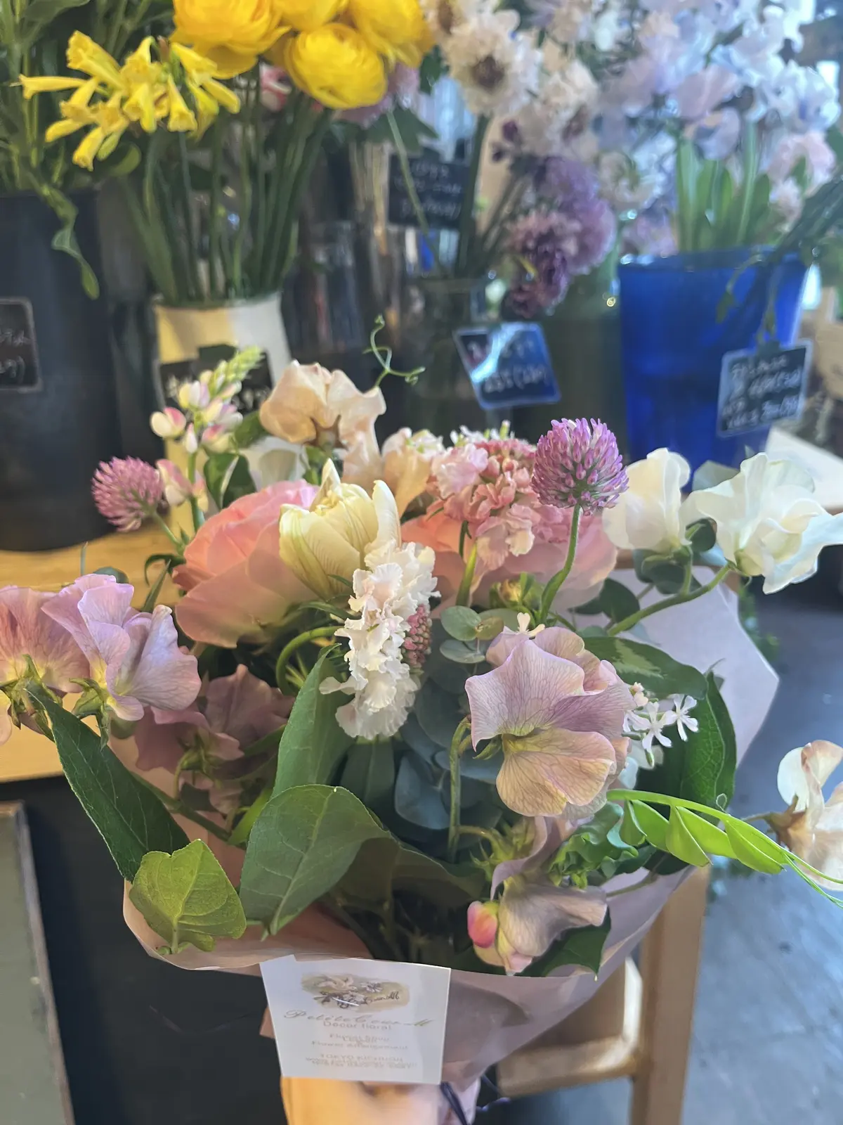 今年最初に束ねたブーケの画像_16