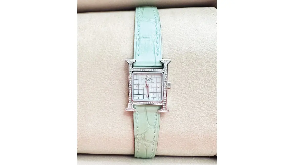 オリジナルでオーダーした、エルメスが今一番のお気に入り