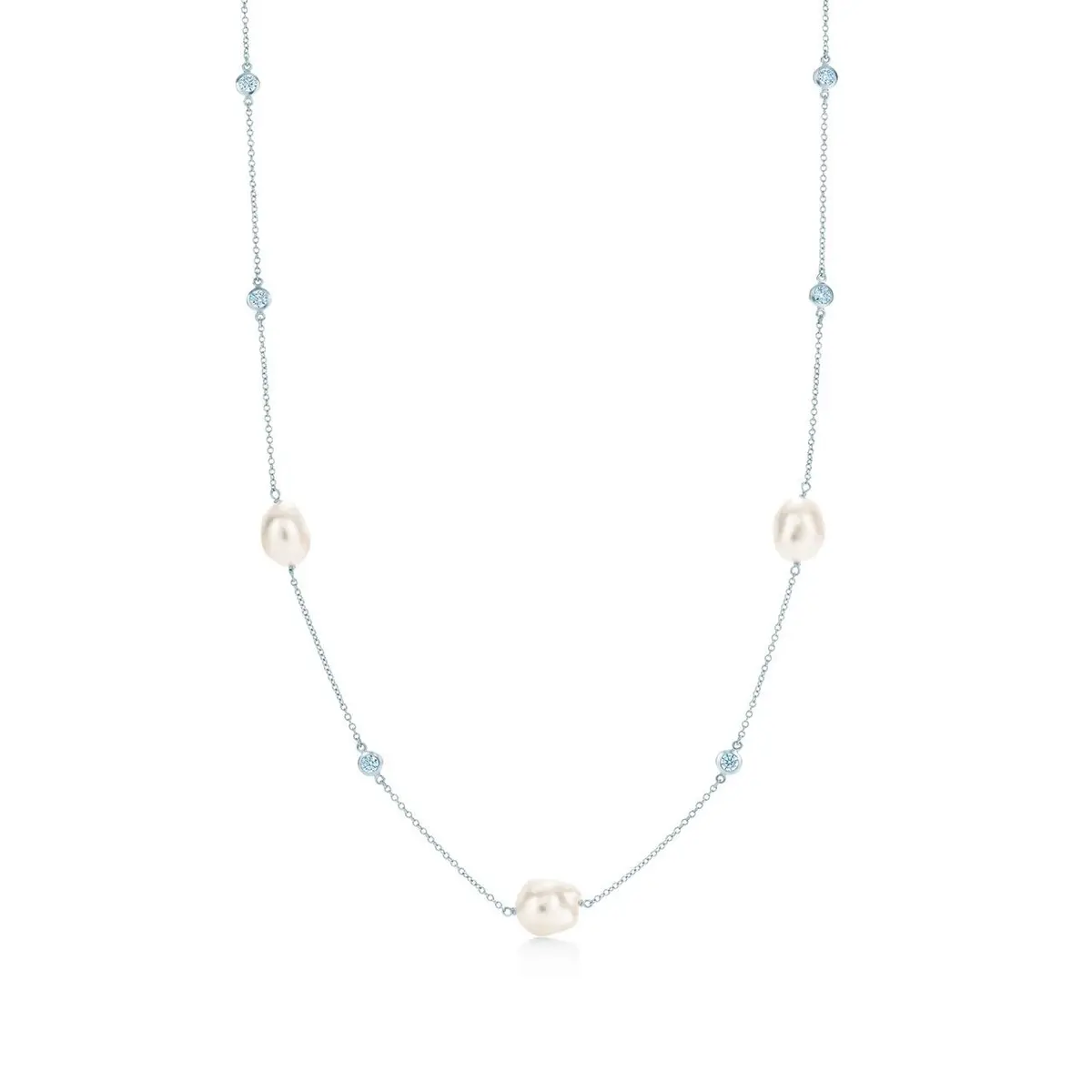 ティファニー「エルサ・ペレッティ」パールバイザヤード ネックレス