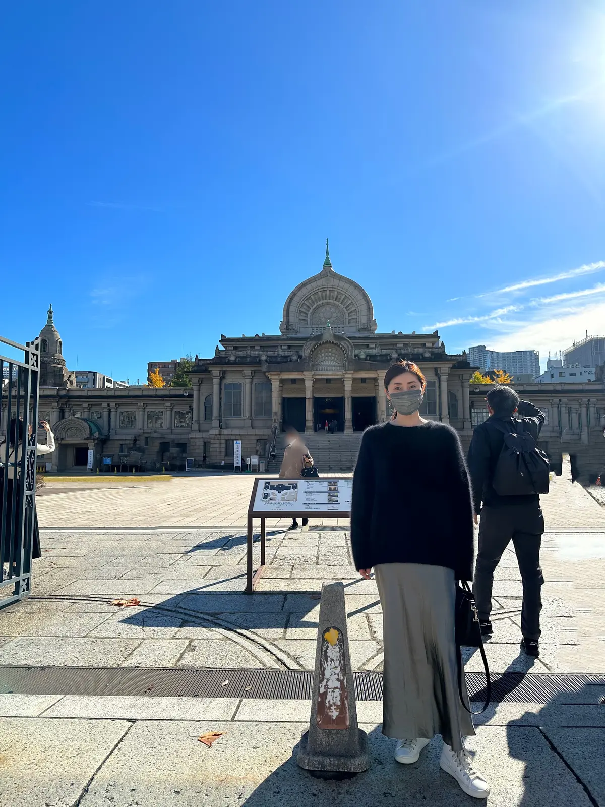 ツヤ感スカートで築地散策♪の画像_1