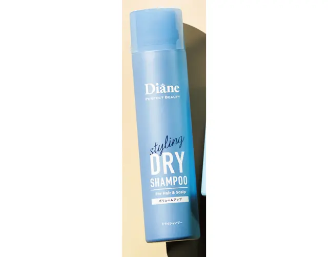 ダイアン パーフェクトビューティー ドライシャンプー for スタイリング[ボリュームアップ]リラックスシトラスの香り 95g ￥1,320（編集部調べ）／ネイチャーラボ