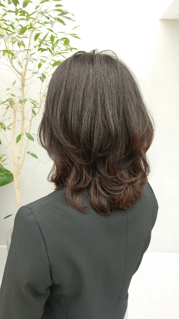 アラフィー世代　髪型